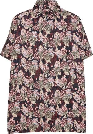 Henrik Vibskov Jack met bloemenprint - Zwart
