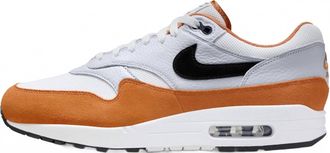 Nike Mens Air Max 1 Sneaker In White/monarch/pure Platinum/black