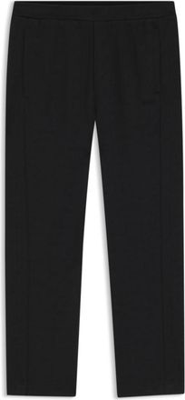 BOSS Quilted-jacquard tracksuit bottoms in a regular fit