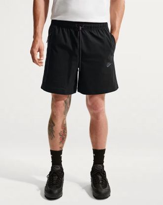 Nike Tech Woven Shorts In Black