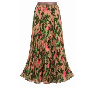 Mr & Mrs Italy Pink Polyester Women Womens Skirt