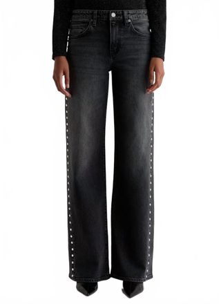 AG - Adriano Goldschmied Womens Adria Immensity Jeans In Black