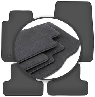 OEM Alfombrillas Premium Para Ford Mustang Mk6 Coup&eacute; (2014-)