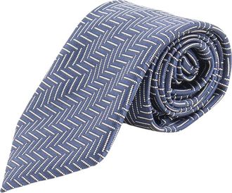 Tom Ford 8cm Zijden Stropdas - Heren - Stropdassen - Blauw - ONE Size - Accessoires