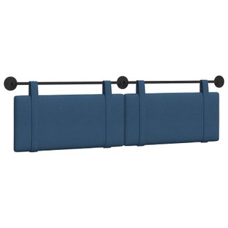 vidaXL Cabecero Colgante Azul Tela Vidaxl