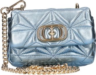 La Carrie LA Carrie - Dames - Schoudertassen - Blauw - ONE Size - Leer - Tassen