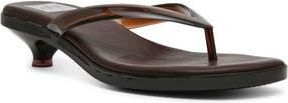 Dolce Vita Cicely Kitten Heel Flip Flop in Brown at Nordstrom Rack, Size 11