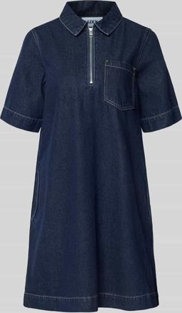 Jack & Jones Jeanskleid mit Rei&szlig;verschluss Modell AMARA KLARA in Dunkelblau, Gr&ouml;&szlig;e XS