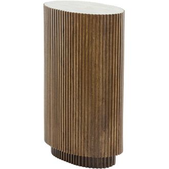 Light & Living Columna Dumosi Madera Marr&oacute;n Oscuro - 50x30x80 Cm - Light&living