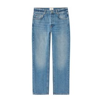 Anine Bing Straight Jeans, female, Blue, Size: W26 Kate Jeans