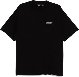 Represent T-shirt van katoen met grafische print - Heren - T-shirts - Zwart - L - Katoen - Tops