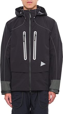 And Wander Lightweight Waterproof Rain Jacket With Adjustable Features