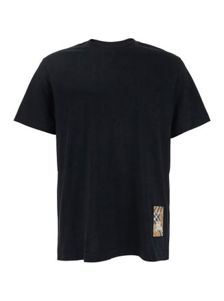 Burberry Black Crew Neck T-Shirt