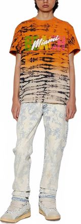 Gallery Dept. Surf Side Wash 5001 Denim Jeans In Indigo/white