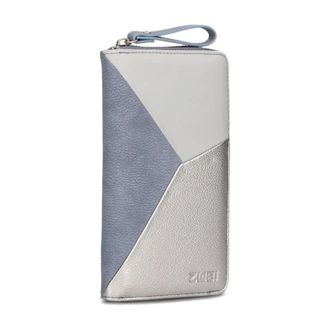 zwei Accessoires, Dames, Grijs, ONE Size, Leer, Jana J2 Portemonnee