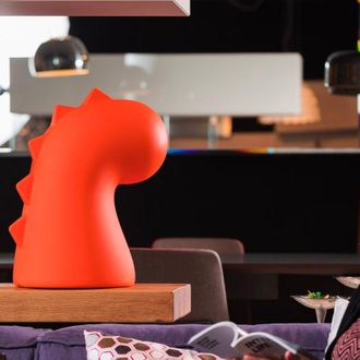 Plust Juguete Infantil Moderno Objeto Decorativo De Polietileno. Drago - Naranja Oscuro