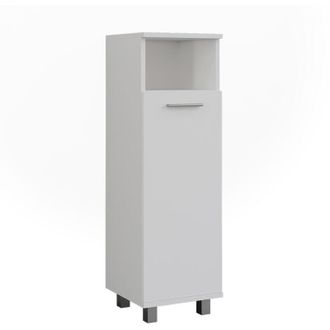 Vicco Mueble Midi Ilias, Blanco, 30.2 X 95 Cm Con Puerta, Vicco