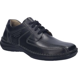 Josef Seibel Mens Men Low shoe New Anvers 08 in black Leather - Size EU 49