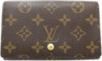 Louis Vuitton Brown Monogram Monogram Wallet (Bi-Fold) (Pre-Owned)