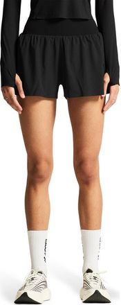 Craft Hypervent Pleated Wide Shorts in Black at Nordstrom, Size X-Large