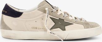 Golden Goose Sneakers Super-star in pelle e suede con iconico logo laterale - GOLDEN GOOSE DELUXE BRAND - gender_Man