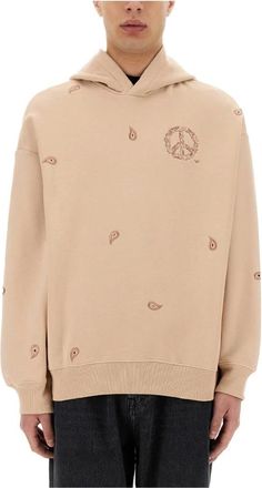 Emporio Armani Hombre, Sudaderas, Beige, Talla: L