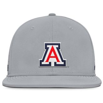 Nike Arizona Wildcats Dugout True Mens Nike Mens Dri-FIT College Fitted Hat in Grey | NC1401VUAN-J26