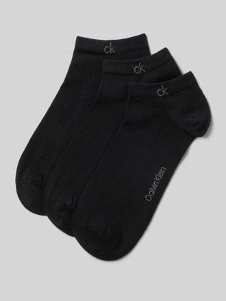 Calvin Klein Socken aus Baumwoll-Mix im 3er-Pack in Black, Gr&ouml;&szlig;e 39-42