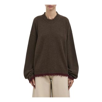Uma Wang UMA Wang, Dames, Truien, Bruin, Maat: M Kasjmier