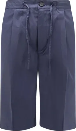 Hev&ograve; Korte Broeken, Heren, Blauw, S, Katoen, Torrelapillo Shorts
