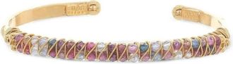 Gas Bijoux Bracciale Con Pietre Colorate Lyre Jonc