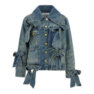Ganni Light Rigid Denim Jacket