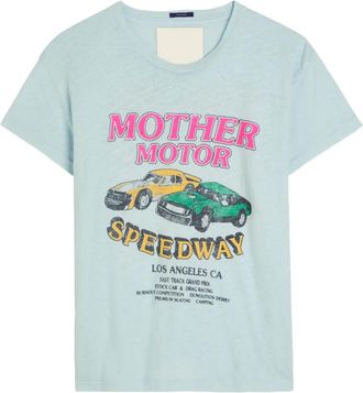 Mother The Sinful round-neck T-shirt - Blue