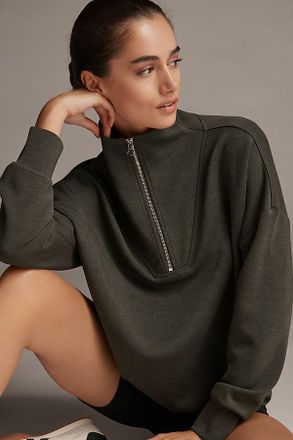 Varley Lawson Half-Zip Knit Top