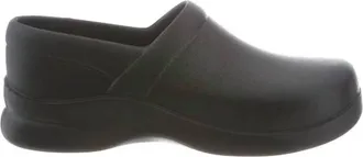 Klogs Mens Bistro Smooth Leather Professional Clogs In Brown