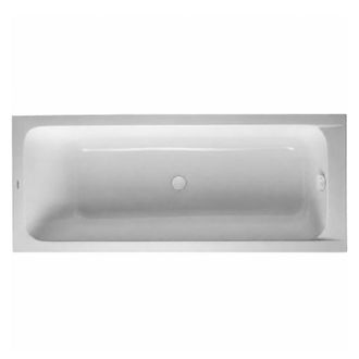 Duravit Ba&ntilde;era Recta 170 X 70 Duravit D-code Acr&iacute;lico Con Desag&uuml;e En El Centro + Desag&uuml;e Blanco