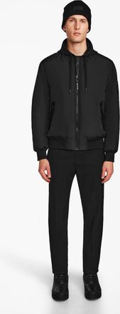 Rudsak Neven Mens Bomber Jacket with Removable Dickie