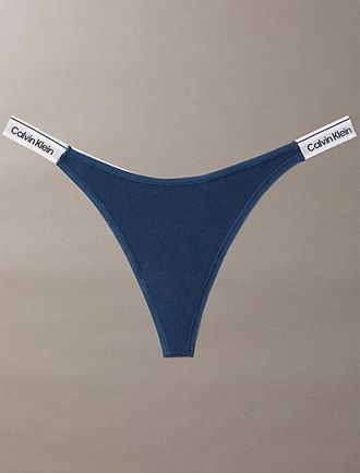 Calvin Klein Tanga De Hilo Bajo Icon Logo