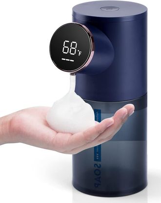 OEM Dispensador Autom&aacute;tico De Jab&oacute;n Sin Contacto Para Fregadero De Cocina, Dispensador El&eacute;ctrico De Jab&oacute;n En Espuma Para Platos Con Indicador De Temperatu