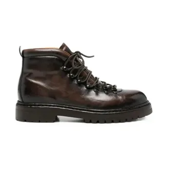 Officine Creative Schoenen, Heren, Bruin, 43 1/2 EU, Lace-up Boots