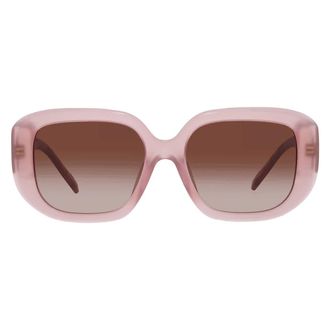 Tory Burch Brown Gradient Geometric Ladies Sunglasses TY7218U 202813 54