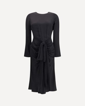 Alaia Draped Viscose Dress Female 38
