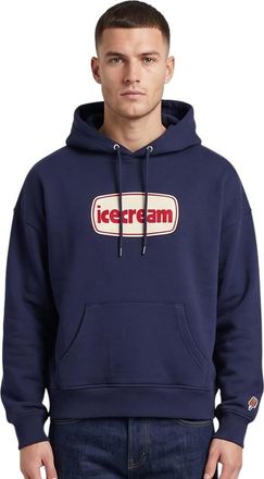 Icecream Navy Blue Logo Hoodie