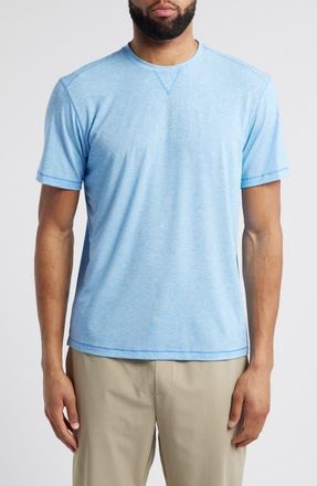 Johnnie-O Course Performance T-Shirt in Maliblu at Nordstrom, Size X-Large