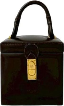 Loewe Pre-owned Mini Bags, female, Brown, Size: ONE SIZE Pre-owned Leather handbags