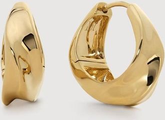 Monica Vinader Gold Nomade Small Hoops