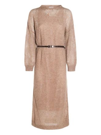 Brunello Cucinelli Wool Long Dress