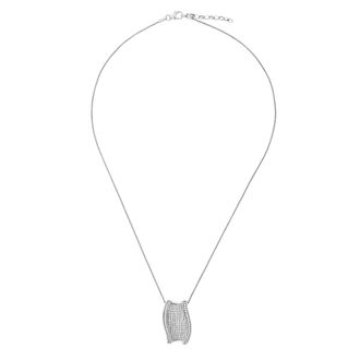 Orphelia Womens 925 Sterling Silver Chain with Pendant - ZH-7357 - One Size