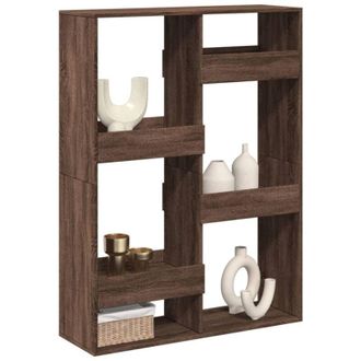 vidaXL Divisorio Rovere Marrone 100x33x135 cm in Truciolato - Vidaxl