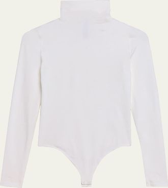 Wolford Colorado Turtleneck Thong Bodysuit
